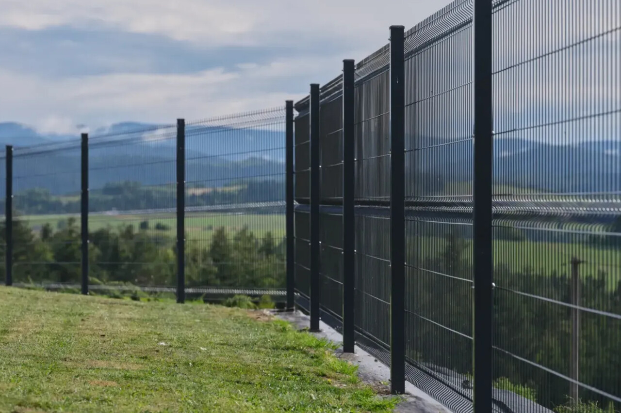 ogrodzenie panelowe w domu jednorodzinnym gdańsk